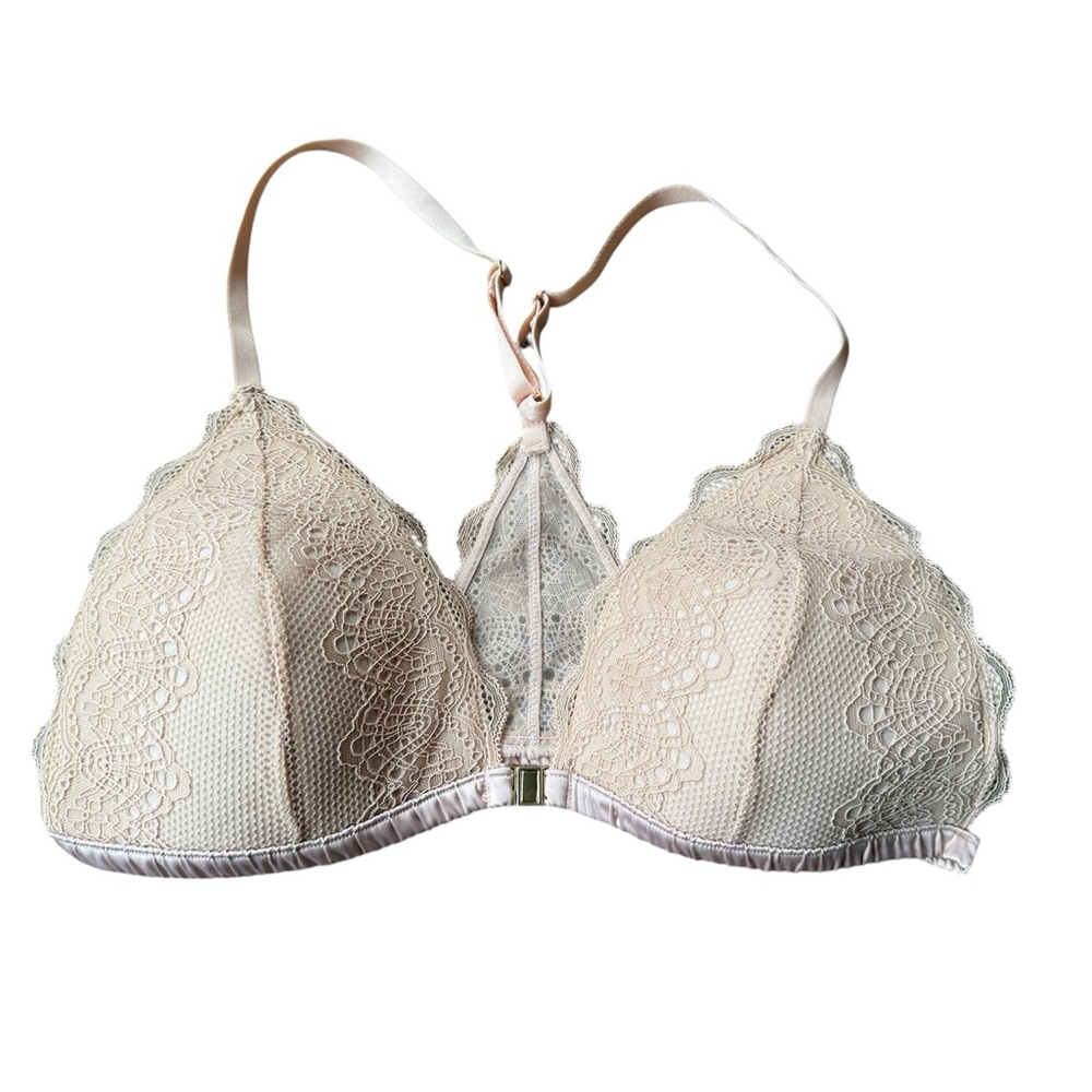🖤5/$20 Pale Pink/Cream Lace Bralette